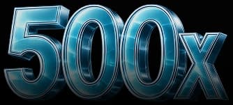 Up to 500x Leverage